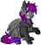 Size: 131x141 | Tagged: safe, artist:ak4neh, oc, oc only, oc:shyluna, pegasus, pony, animated, female, gif, mare, pixel art, simple background, solo, transparent background