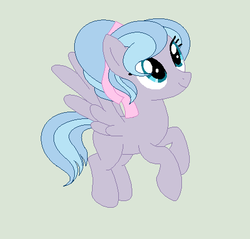 Size: 448x428 | Tagged: safe, artist:roseloverofpastels, oc, oc only, pegasus, pony, female, mare, simple background, solo