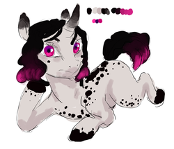 Size: 1817x1565 | Tagged: safe, artist:misstwipietwins, oc, oc only, oc:spotted comet, pony, reference sheet, solo