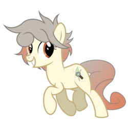 Size: 2500x2500 | Tagged: safe, artist:pizzamovies, oc, oc only, oc:osha, earth pony, pony, cute, cutie mark, female, galloping, grin, high res, looking back, mare, ocbetes, running, simple background, smiling, solo, transparent background