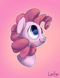 Size: 2550x3300 | Tagged: safe, artist:londynlittleartist, pinkie pie, earth pony, pony, g4, bust, female, high res, portrait, solo