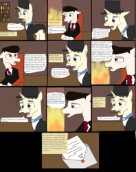 Size: 5871x7407 | Tagged: safe, artist:mr100dragon100, pony, comic, dr jekyll and mr hyde