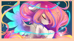 Size: 1600x887 | Tagged: safe, artist:wilvarin-liadon, oc, oc only, oc:starry sunrise, pegasus, pony, comic:the curse of the elements, solo