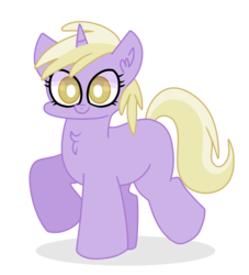 Size: 1537x1693 | Tagged: safe, artist:saveraedae, dinky hooves, pony, g4, chest fluff, cute, dinkabetes, ear fluff, female, filly, raised hoof, simple background, solo, transparent background