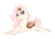 Size: 687x494 | Tagged: safe, artist:aledera, oc, oc only, oc:cookie crumble, bat pony, pony, female, mare, prone, simple background, solo, transparent background