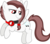 Size: 1280x1123 | Tagged: safe, artist:redpandapony, oc, oc only, oc:scarlet blitz, pegasus, pony, female, headphones, mare, simple background, solo, transparent background