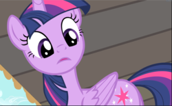 Size: 1522x942 | Tagged: safe, screencap, twilight sparkle, alicorn, pony, g4, simple ways, cropped, female, looking down, mare, open mouth, solo, twilight sparkle (alicorn)