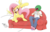 Size: 1386x890 | Tagged: safe, artist:shoutingisfun, fluttershy, oc, oc:anon, human, pegasus, pony, g4, anon's couch, clothes, controller, couch, cross-popping veins, destruction, dreamcast, feather, female, flutterrage, male, mare, mismatched socks, ooc is serious business, rage, rage quit, sega dreamcast, simple background, socks, spread wings, throwing, vein, vein bulge, video game, white background, wings