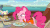 Size: 980x551 | Tagged: safe, screencap, pinkie pie, earth pony, pony, g4, ppov, season 6, animated, cucumber sandwiches, curious, cute, diapinkes, discovery family logo, female, food, gif, lifejacket, macaron, mare, pondering, raised eyebrow, raised hoof, sandwich, solo