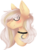 Size: 1971x2699 | Tagged: safe, artist:mauuwde, oc, oc only, oc:ivoryquest, pony, bust, female, glasses, mare, portrait, simple background, solo, transparent background