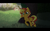 Size: 1280x800 | Tagged: safe, artist:minty root, idw, moondancer, moondancer (g1), sunset shimmer, pony, unicorn, the fall of sunset shimmer: animated film, g4, butt, female, mare, park, plot, youtube, youtube link