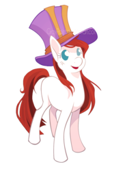 Size: 1084x1484 | Tagged: safe, artist:graypaint, oc, oc only, earth pony, pony, hat, solo, top hat