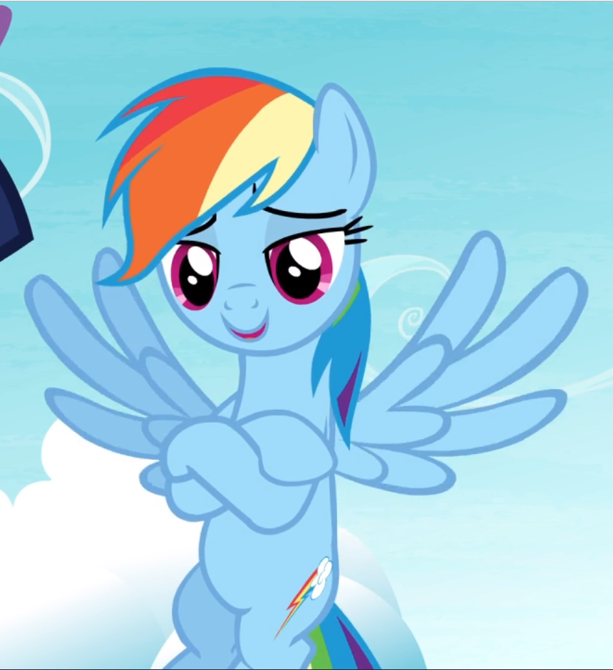 Safe Screencap Rainbow Dash Pegasus Pony G Testing