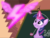 Size: 1239x940 | Tagged: safe, screencap, twilight sparkle, alicorn, pony, g4, testing testing 1-2-3, chalk, chalkboard, cropped, female, glowing horn, golden oaks library, horn, levitation, magic, magic construct, mare, smiling, solo, telekinesis, twilight sparkle (alicorn), wonderbolts logo