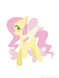 Size: 3456x4608 | Tagged: safe, artist:royal, fluttershy, pegasus, pony, g4, female, mare, simple background, solo, white background