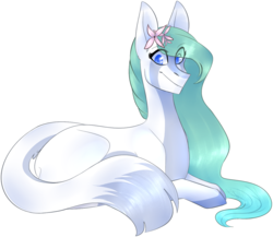 Size: 1260x1093 | Tagged: safe, artist:kazanzh, oc, oc only, earth pony, pony, female, mare, prone, simple background, solo, transparent background