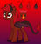 Size: 1024x1100 | Tagged: safe, artist:liya04, artist:nocturnal-moonlight, oc, oc only, oc:demonika fire, demon, demon pony, pony, base used, bat wings, female, heart eyes, horns, mare, red and black oc, reference sheet, solo, wingding eyes, wings