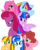 Size: 863x1080 | Tagged: safe, artist:徐詩珮, oc, oc:apple shiot, oc:betty pop, oc:bitter flower, oc:cake pie, oc:rainbow beart, oc:sky britt, oc:vesty sparkle, alicorn, earth pony, pegasus, pony, unicorn, alicorn oc, base used, bettyvesty, female, lesbian, magical lesbian spawn, mare, next generation, oc x oc, offspring, offspring shipping, parent:applejack, parent:big macintosh, parent:caramel, parent:cheese sandwich, parent:fancypants, parent:flash sentry, parent:fluttershy, parent:glitter drops, parent:pinkie pie, parent:rainbow dash, parent:rarity, parent:soarin', parent:tempest shadow, parent:twilight sparkle, parents:carajack, parents:cheesepie, parents:flashlight, parents:fluttermac, parents:glittershadow, parents:raripants, parents:soarindash, shipping, simple background, transparent background