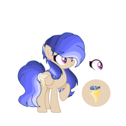 Size: 4600x4600 | Tagged: safe, artist:antiwalkercassie, artist:mint-light, oc, oc only, pegasus, pony, absurd resolution, bandaid, bandaid on nose, base used, female, mare, offspring, parent:flash sentry, parent:rainbow dash, parents:flashdash, simple background, solo, transparent background, two toned wings