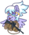 Size: 820x980 | Tagged: safe, artist:threetwotwo32232, cloudchaser, pegasus, pony, g4, ar-15, female, glasses, gun, mare, marine, mlem, rifle, silly, solo, sunglasses, tongue out, weapon