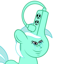 Size: 2400x2400 | Tagged: safe, alternate version, artist:anonymous, artist:pizzamovies, lyra heartstrings, pony, g4, brainlet, high res, meme, not salmon, reaction image, simple background, transparent background, wat, what has science done, wojak
