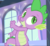 Size: 1012x939 | Tagged: safe, screencap, spike, dragon, equestria games (episode), g4, cropped, fist pump, male, smiling, solo