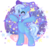 Size: 3790x3591 | Tagged: dead source, safe, artist:bunxl, trixie, pony, unicorn, g4, cape, clothes, cute, diatrixes, eyes closed, female, hat, high res, mare, open mouth, open smile, simple background, smiling, solo, sparkly eyes, transparent background, trixie's cape, trixie's hat, wingding eyes