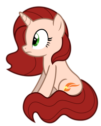 Size: 5586x6954 | Tagged: safe, artist:estories, oc, oc only, oc:rouge fervour, pony, unicorn, g4, absurd resolution, female, mare, simple background, sitting, solo, transparent background