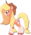 Size: 861x970 | Tagged: safe, artist:galacticflashd, applejack, earth pony, pony, g4, applejack (g5 concept leak), applejack's hat, blaze (coat marking), braid, braided tail, coat markings, cowboy hat, facial markings, female, g5 concept leak style, g5 concept leaks, hat, mare, scared, simple background, socks (coat markings), solo, stetson, transparent background, vector