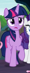 Size: 154x362 | Tagged: safe, screencap, rarity, twilight sparkle, alicorn, pony, g4, the beginning of the end, cropped, female, mare, offscreen character, raised hoof, twilight sparkle (alicorn), wings