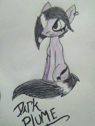 Size: 1944x2592 | Tagged: safe, artist:captain_lucky_day, oc, oc only, pony, ear piercing, piercing, solo, traditional art