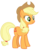 Size: 2000x2484 | Tagged: safe, artist:sam-f-nacman, applejack, earth pony, pony, g4, applejack's hat, cowboy hat, female, hat, high res, mare, simple background, smiling, solo, transparent background, vector