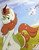 Size: 2982x3850 | Tagged: safe, artist:lula-moonarts, autumn blaze, kirin, g4, my little pony: friendship is magic, sounds of silence, awwtumn blaze, cherry blossoms, cute, female, flower, flower blossom, flower petals, high res, solo, tree branch