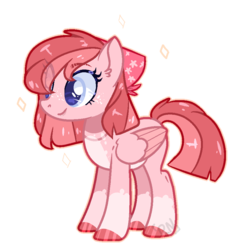 Size: 849x906 | Tagged: safe, artist:jxst-alexa, oc, oc only, pegasus, pony, female, mare, simple background, solo, transparent background