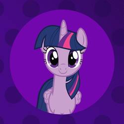 Size: 1080x1080 | Tagged: safe, twilight sparkle, alicorn, pony, g4, official, female, looking at you, solo, twilight sparkle (alicorn), twilight sparkle month