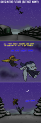 Size: 800x2377 | Tagged: safe, artist:captainhoers, soarin', spitfire, pegasus, pony, firestarter spitfire, g4, beard, blindfold, clothes, comic, crescent moon, facial hair, female, flying, jacket, magnet, male, moon, night, ship:soarinfire, shipping, straight