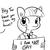 Size: 1650x1650 | Tagged: safe, artist:tjpones, twilight sparkle, anthro, g4, aside glance, denial, dialogue, ear fluff, explicit source, female, frown, implied starlight glimmer, lesbian, looking at you, mare, necktie, not gay, sign, simple background, solo focus, suspiciously specific denial, text, white background