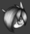 Size: 346x392 | Tagged: safe, artist:kaywhitt, pony, black and white, crying, grayscale, monochrome, solo