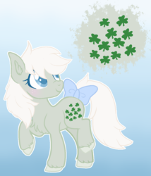 Size: 900x1050 | Tagged: safe, artist:dreamilil, minty (g1), pony, g1, g4, bow, female, g1 to g4, generation leap, solo, tail bow