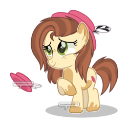 Size: 1190x1139 | Tagged: safe, artist:jxst-roch, oc, oc only, oc:quill bab, earth pony, pony, female, filly, offspring, parent:babs seed, parent:pipsqueak, parents:babsqueak, simple background, solo, transparent background