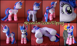 Size: 5094x3060 | Tagged: safe, artist:qtpony, twilight sparkle, alicorn, pony, g4, clothes, irl, photo, plushie, socks, solo, striped socks, twilight sparkle (alicorn)