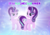 Size: 3457x2452 | Tagged: safe, artist:andoanimalia, starlight glimmer, pony, g4, cute, glimmerbetes, high res, looking at you, raised hoof, s5 starlight, self ponidox, smiling, smirk, smug, solo, starlight glimmer day, stars, text