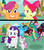 Size: 839x952 | Tagged: safe, artist:urhangrzerg, apple bloom, rainbow dash, rarity, scootaloo, sweetie belle, dragon, pig, pony, tortoise, g4, cutie mark crusaders, fairy dragon, fairy wings, masterpiece, pigified, rainbow tank, raripig, species swap, transformation, trash, warcraft