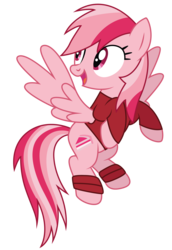 Size: 4236x6143 | Tagged: safe, artist:dragonchaser123, oc, oc only, oc:icy love, pegasus, pony, absurd resolution, clothes, female, leg warmers, mare, simple background, transparent background, vector
