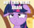 Size: 1255x1053 | Tagged: safe, edit, edited screencap, screencap, twilight sparkle, alicorn, pony, a flurry of emotions, g4, caption, cropped, female, floppy ears, image macro, reaction image, solo, text, twilight sparkle (alicorn), unamused