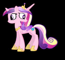 Size: 1589x1477 | Tagged: safe, artist:theunknowenone1, princess cadance, pony, g4, conjoined, duality, fusion, multiple heads, self ponidox, teen princess cadance, two heads