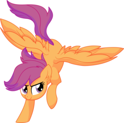Size: 6164x6150 | Tagged: safe, artist:aureai-sketches, artist:cyanlightning, scootaloo, pegasus, pony, g4, .svg available, absurd resolution, ear fluff, female, flying, older, older scootaloo, scootaloo can fly, simple background, smiling, solo, spread wings, teenager, transparent background, vector, wings