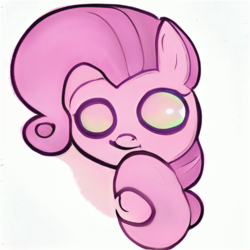 Size: 512x512 | Tagged: safe, pinkie pie, earth pony, pony, g4, female, looking at you, simple background, solo, white background