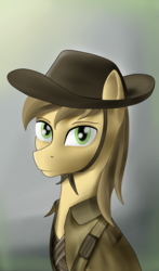 Size: 1872x3186 | Tagged: safe, artist:raminy, oc, oc only, earth pony, pony, clothes, cowboy hat, hat, hooves, male, solo, stallion