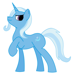 Size: 2028x2035 | Tagged: safe, artist:bubble-tea-pony, trixie, pony, unicorn, g4, female, high res, mare, simple background, solo, transparent background